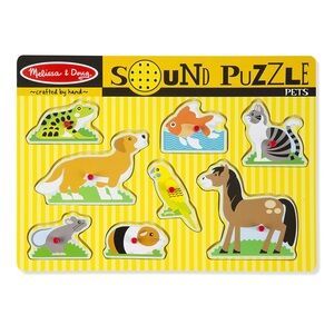 MELISSA & DOUG PETS SOUND PUZZLE
